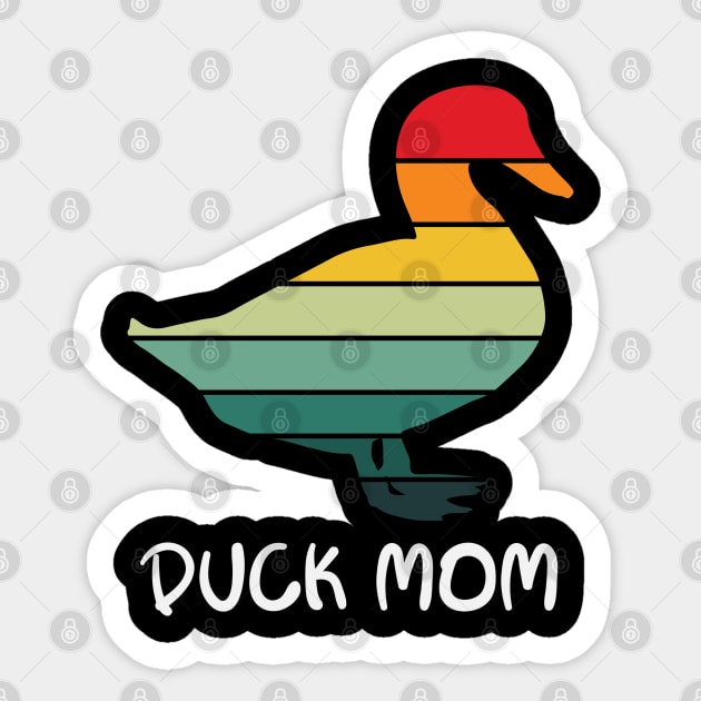 Duck mom Happy mother's day Sticker by little.tunny